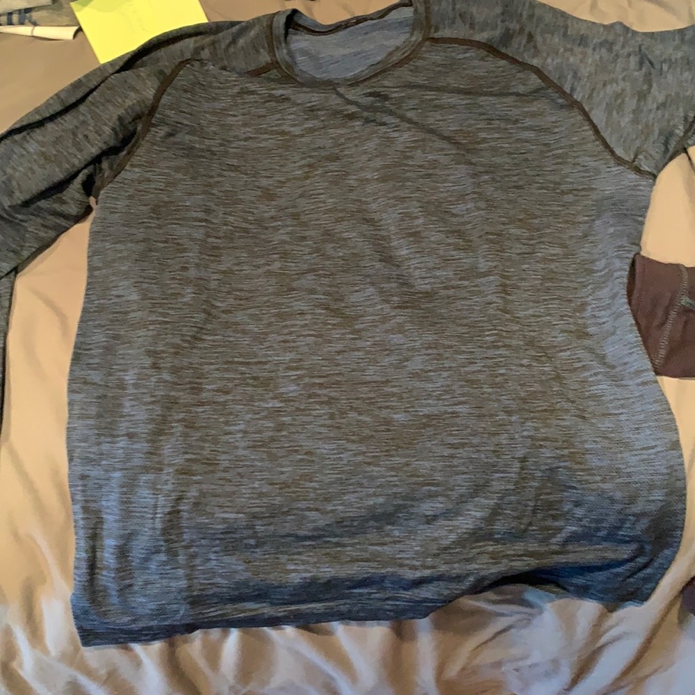 Blue Lululemon Long Sleeve Shirt